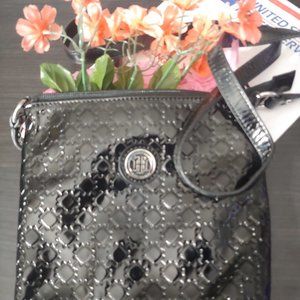 Tommy Hilfiger  small Cross Body Patent Leather Purse (bag)